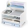 Wisuce Home Desk File Organizer 6Tier Desktop Mail Letter Tray Paper Document Organizer with Pen Holder for Home Office Supplies Office Desk Accessories Workspace White