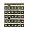 Loghot Classroom Accessories Closet Pocket Chart for Cell Phones Holder Wall Door Hanging Organizer 30 Pockets Black