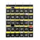 Loghot Classroom Accessories Closet Pocket Chart for Cell Phones Holder Wall Door Hanging Organizer 30 Pockets Black