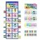 ABCxGOOD Class Jobs Pocket Chart Class Management Educational Pocket Chart Teachers Helper Preschool Classroom Must Haves Supplies Great for Classroom Homeschool Blue Blue 29510