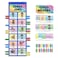 ABCxGOOD Class Jobs Pocket Chart Class Management Educational Pocket Chart Teachers Helper Preschool Classroom Must Haves Supplies Great for Classroom Homeschool Blue Blue 29510