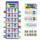 ABCxGOOD Class Jobs Pocket Chart Class Management Educational Pocket Chart Teachers Helper Preschool Classroom Must Haves Supplies Great for Classroom Homeschool Blue Blue 29510