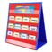 EAMAY Reading Specialist Multipurpose Table Top Pocket Chart 12W13L Blue
