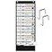 AKAYOK Daily Schedule Pocket Chart 131 Pocket Visual Schedule for Kids Includes 18 DoubleSided Blank Reusable DryErase Cards Daily Planner with Hourly Schedule for Classroom Office Home School Activit