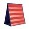 WOOPOWER Desktop Tabletop Pocket Chart Classroom DoubleSide and selfStanding Pocket Chart for Kindergarten Home Use or Classroom