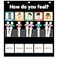 Eamay Emotions and Feelings Pocket Chart for Kids with 31 CardsSocial Emotional Learning Pocket Chart for Classroom and HomeSchoolBlack Black