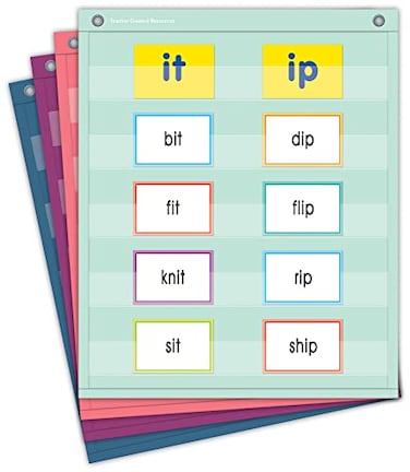 Teacher Created Resources Oh Happy Day Magnetic Mini Pocket Charts 14 x 17 TCR20107