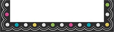 Teacher Created Resources Chalkboard Brights Magnetic Pockets Small 20728