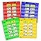 EAMAY Classroom Magnetic Pocket Chart for Kids Mini DoubleSided Pocket Charts for Teachers Fits 3 Sentence Strips and Cards14 x 17 4