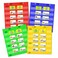 EAMAY Classroom Magnetic Pocket Chart for Kids Mini DoubleSided Pocket Charts for Teachers Fits 3 Sentence Strips and Cards14 x 17 4