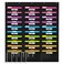 Godery School Pocket Chart 30 Signatory Pocket Heavy Duty Hanging File Folders Pocket Chart Cascading Organizer 5 Hangers Hooks Perfect for Classroom School Office or Home Use