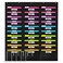 Godery School Pocket Chart 30 Signatory Pocket Heavy Duty Hanging File Folders Pocket Chart Cascading Organizer 5 Hangers Hooks Perfect for Classroom School Office or Home Use