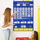 Godery Calendar and Weather Pocket Chart Classroom Organized Chart 149 Pieces