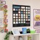Godery Boho Calendar Pocket Chart for Classroom Cards AddOn School Supplies Teacher Decorations Bulletin Board PreK To 6th Grade Black1