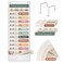 Godery Boho Daily Schedule Pocket Chart for Classroom with 24 CardsWelcome Back to School Classroom Decorations White