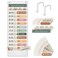 Godery Boho Daily Schedule Pocket Chart for Classroom with 24 CardsWelcome Back to School Classroom Decorations White