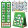 ALSLEA Visual Schedule for Kids with Autism Chore Chart for Kids Daily Routine Chart Autism Learning Materials Toddler Planning Board Visual Schedule for Classroom Home with 124 Cards Green