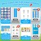 KIKIGOAL Kids Visual Schedule Calendar Chart 2 in 1 Autism Daily Chore Routine Chart with 96 Cards Autism Learning Materials Bedtime Routine for Toddlers Home School