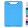 Hongri Clipboard with Storage 85 x 11 Nursing Clip Board Foldable Storage for Nurses Lawyers Students Classroom Office School Size 134 x 94 X 09 in Blue
