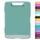 Hongri Clipboard with Storage with Pen Holder Folder Nursing Clip Board 85 x 11 FoiloSide Opening High Capacity Light Weight for Teachers Classroom Size 14 x 96 x 12 inGreen