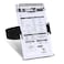 Destination Departure VFR Pilot Kneeboard Aviation Kneeboard with Strap Pen Holder Compact Aluminium Knee Boards Pilot Essentials and Flight Simulator Accessories 55 x 8 Inch