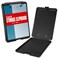 1InTheOffice Plastic Storage Clipboard Letter Size Plastic Clipboard with Low Profile Clip Storage Clipboard Black