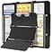 HOZOL Nursing Clipboard Foldable Foldable Clip Board wNursing Edition Cheat Charts 3 Layers Aluminum Nurse Clipboards wLow Profile Clip Pen Clip Pocket for Students Nurses and Doctors Black