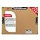 Performore 11x17 Hardboard Clipboard Engineered Wood Drafting Boards with 3 Lever Clips Builtin Calculator Portrait Format Writing Surface for Architects Engineers and Classrooms 1 Pack