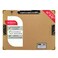 Performore 11x17 Hardboard Clipboard Engineered Wood Drafting Boards with 3 Lever Clips Builtin Calculator Portrait Format Writing Surface for Architects Engineers and Classrooms 1 Pack