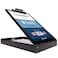 Saunders CruiserMate Black Aluminum Clipboard with Storage Dual Tray Nursing Folio HIPAA Compliant Medical Chart Holder Heavy Duty Recycled Metal SelfLocking Latch Made in USA