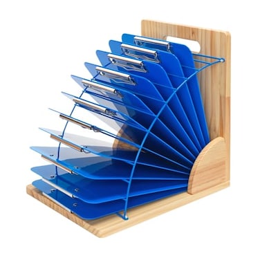 Really Good Stuff Store More Clipboard Stand Organizational Tool Easy Assembly Sturdy Clipboard Holder Teacher Supplies Home Office Storage