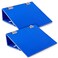 Nuanchu 2 Pcs Folding Slant Board for Writing 14 x 12 Inch Large Slanted Clipboard Adjustable Tilted Writing Boards Sloped Surface to Improve Handwriting Legibility Endurance Blue