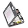 Officemate Clipboard Box for Activities with Dry Erase Board LetterA4 Size Charcoal 83383