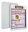 Medical Basics Premium Nursing Storage Clipboard with Quick Medical Reference Sheet Clipboard for Nurses Nurse Practitioners CNA and Nursing Students