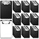 Zhehao 60 Pack Bulk Mini Clipboards 4 x 6 Inch Memo Small Clipboards Plastic Check Presenters for Restaurants Pocket Small Notepads Receipts Tickets for Office Cafe Shopping ListBlack