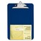 Nature Saver 01542 Plastic Clipboard Recycled 1Inch Cap 9Inch x12Inch Blue