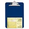Nature Saver 01542 Plastic Clipboard Recycled 1Inch Cap 9Inch x12Inch Blue