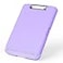 Rimilak Plastic Clipboard with Storage 85 x 11 High Capacity Folio Nursing Case with Pen Holder Size 142 x 96 x 12 Folder SideOpening for Classroom Teacher Student Smooth Writing Purple