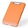 Rimilak Plastic Clipboard with Storage 85 x 11 High Capacity Folio Nursing Case with Pen Holder Size 142 x 96 x 12 Folder SideOpening for Classroom Teacher Student Smooth Writing Orange