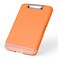 Rimilak Plastic Clipboard with Storage 85 x 11 High Capacity Folio Nursing Case with Pen Holder Size 142 x 96 x 12 Folder SideOpening for Classroom Teacher Student Smooth Writing Orange