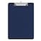 Macroclo Plastic Clipboards A4 Blue Clip Board 85x11 for Classroom Students Kid Woman Size 9 x 125 with Low Profile Clip Office School Supply