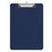 Macroclo Plastic Clipboards A4 Blue Clip Board 85x11 for Classroom Students Kid Woman Size 9 x 125 with Low Profile Clip Office School Supply