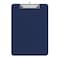 Macroclo Plastic Clipboards A4 Blue Clip Board 85x11 for Classroom Students Kid Woman Size 9 x 125 with Low Profile Clip Office School Supply