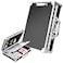 Pechor Clipboard with Storage Combination Lock Briefcase Clipboards Heavy Duty Box Metal Aluminum with Handle Storage Clipboard Maximum Security External Builtin Clip Boards Upgrade