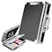 Pechor Clipboard with Storage Combination Lock Briefcase Clipboards Heavy Duty Box Metal Aluminum with Handle Storage Clipboard Maximum Security External Builtin Clip Boards Upgrade