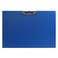 Acocony 11x17 Clipboard Landscape with Ruler Extra Large Clipboard Low Profile Clip 11 x 17 Clipping Board Plastic Blue Pack of 1