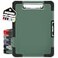 Sooez Toughest Clipboard with Storage Internal Pen Pouch Included Letter A4 Size Shockproof Heavy Duty Plastic Clip Boards 85x11 High Capacity Clipboards Box Case for Contractor Trucker Driver