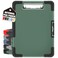 Sooez Toughest Clipboard with Storage Internal Pen Pouch Included Letter A4 Size Shockproof Heavy Duty Plastic Clip Boards 85x11 High Capacity Clipboards Box Case for Contractor Trucker Driver
