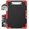 Sooez Toughest Clipboard with Storage Internal Pen Pouch Included Letter A4 Size Shockproof Heavy Duty Plastic Clip Boards 85x11 High Capacity Clipboards Box Case for Contractor Trucker Driver