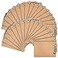 Uzant Mini Clipboards 32 Pack 6 x 9 Small Clipboards Bulk Wooden Memo Mini Clip Boards with Low Profile Clip Hanging Loop for Office Home Classroom Supplies